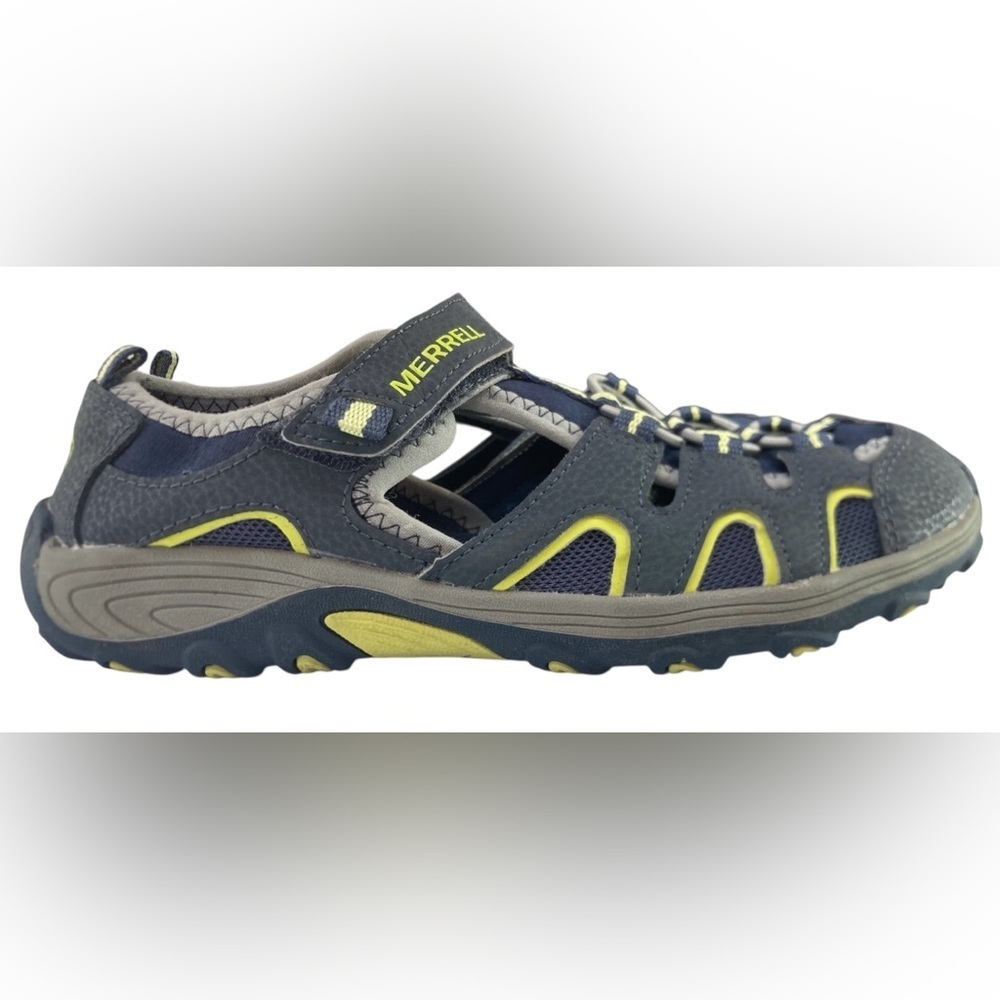 Merrell Big Kids Hydro H2O Hiker Sandals Boys Size‎ 5 Navy Outdoor Water Shoes